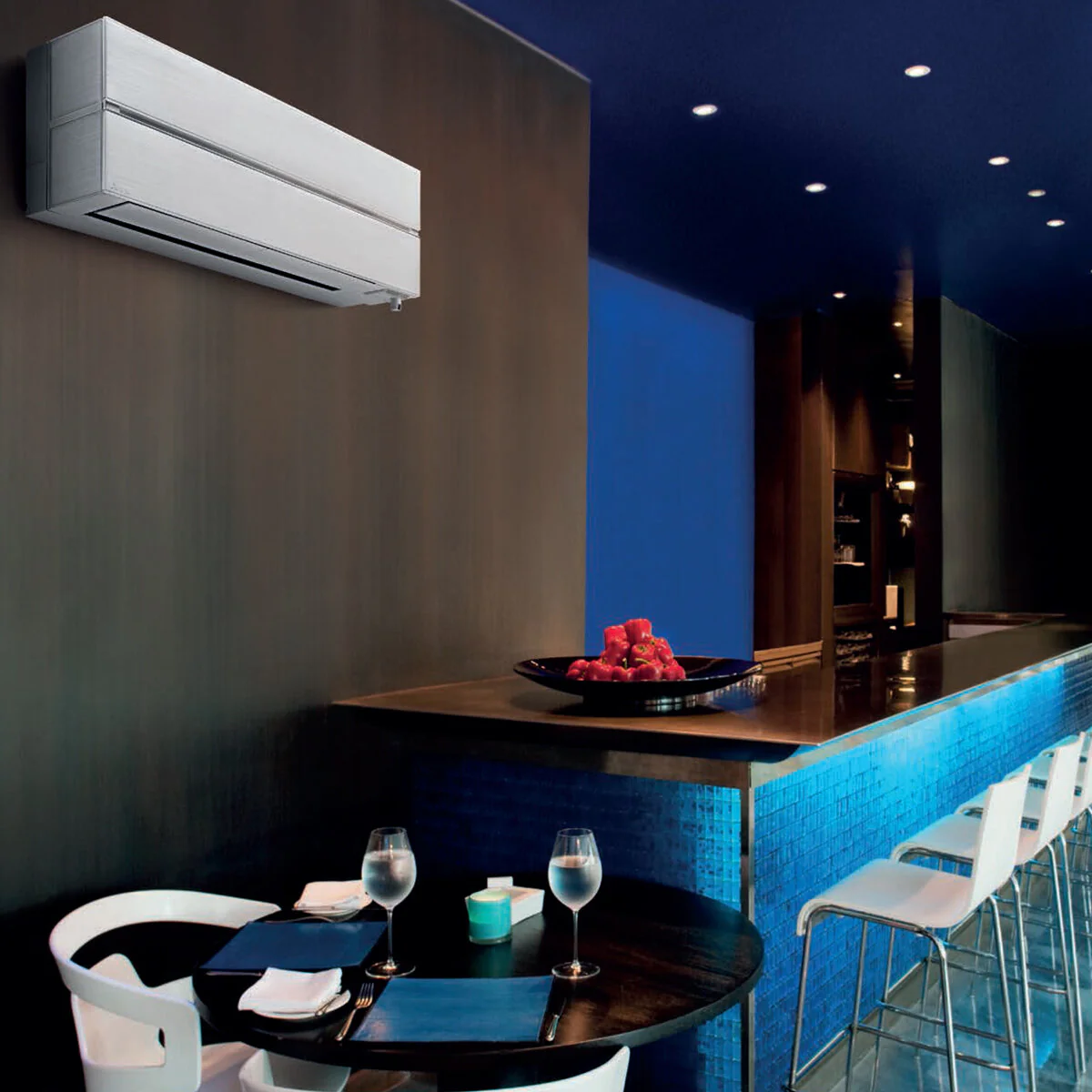 Air conditioner Mitsubishi Electric Kirigamine Style MSZ-LN dual split 9000+9000 BTU inverter B wifi outdoor unit 3.3 kW White - Image 2