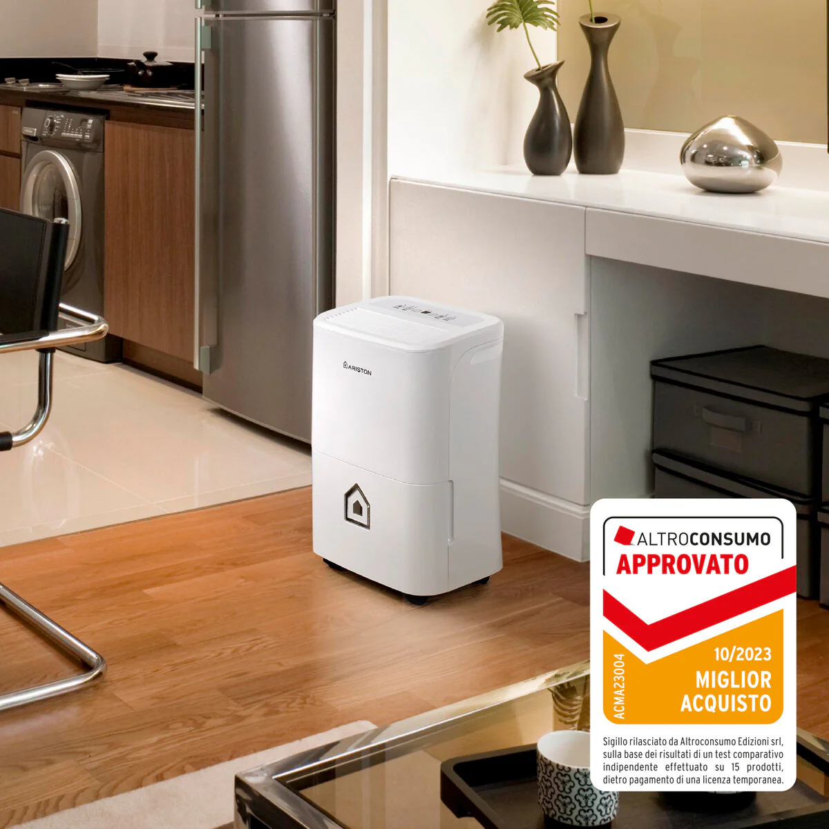 Ariston DEOS 20s portable dehumidifier 20 liters / day - Image 3