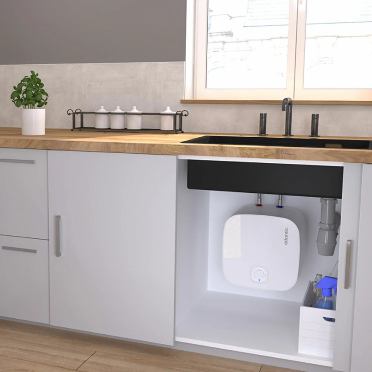 Atlantic Nanto electric water heater under sink 15 litres - Image 6