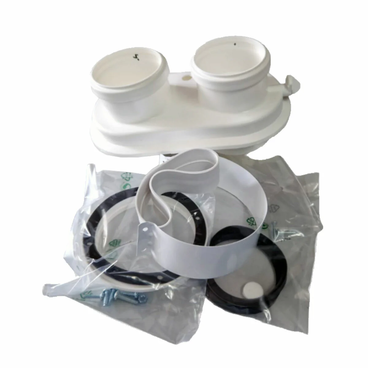 Boiler installation kit with dirt separator - polyphosphate dispenser - condensate neutralizer - universal split fume exhaust - Image 5