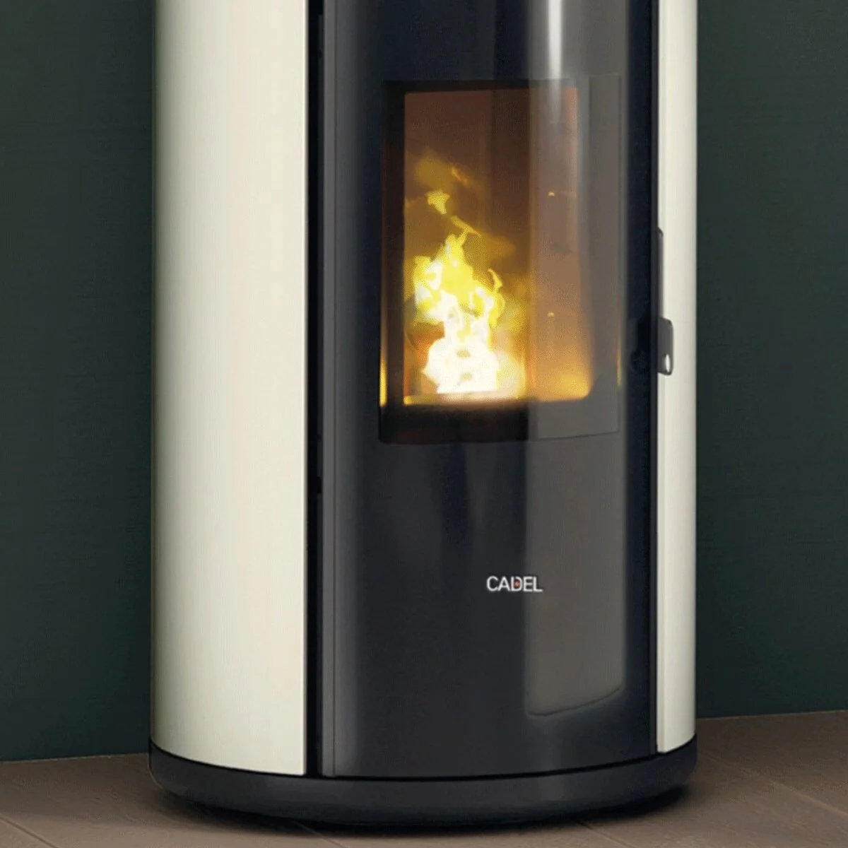 Cadel Sound 5 UP air pellet stove 5.5 kW - WiFi WHITE - Image 4