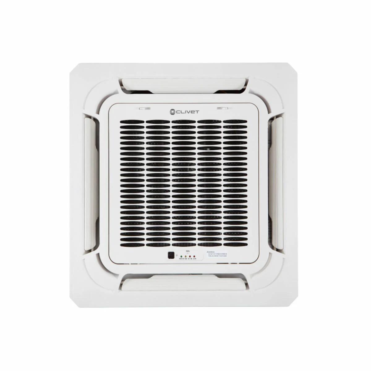 Clivet BOX 2 air conditioner 650x650 4-way dual split cassette 18000+18000 BTU inverter A+ outdoor unit 12.3 kW - Image 3