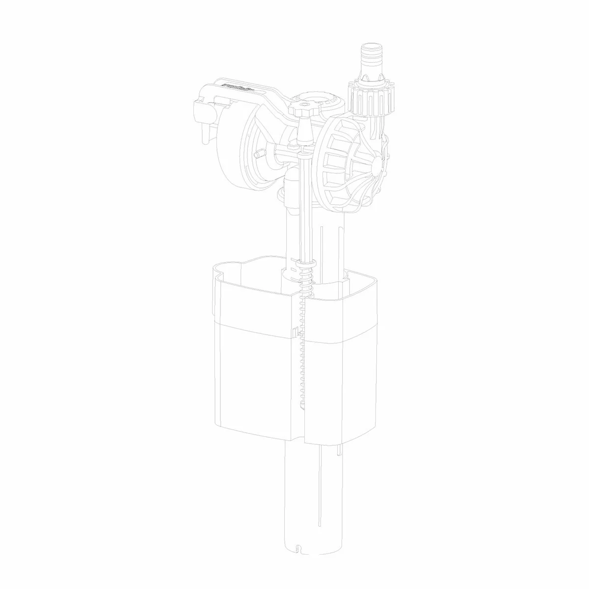 Compact Valsir floating tap for Tropea - Image 2
