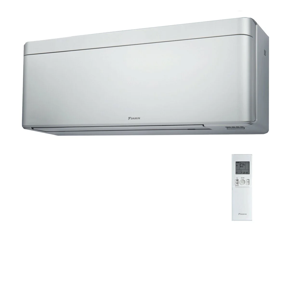 Daikin Stylish Silver trial split air conditioner 7000+7000+18000 BTU inverter A++ wifi external unit 5 kW - Image 4