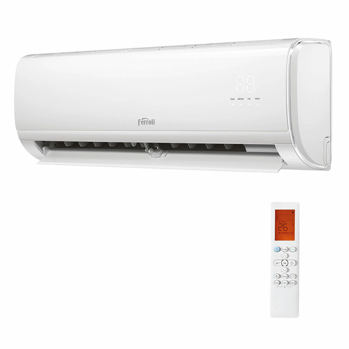 Ferroli Giada quadri split air conditioner 9000+9000+9000+12000 BTU inverter A wifi outdoor unit 8,2 kW - Image 3