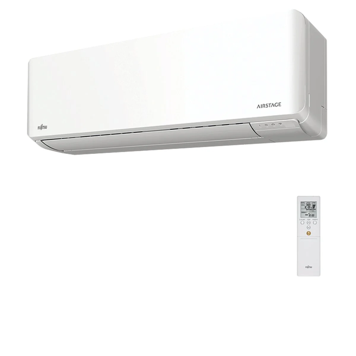 Fujitsu KMCG Series WiFi dual split air conditioner 7000+9000 BTU inverter A+++ wifi external unit 4 kW - Image 2