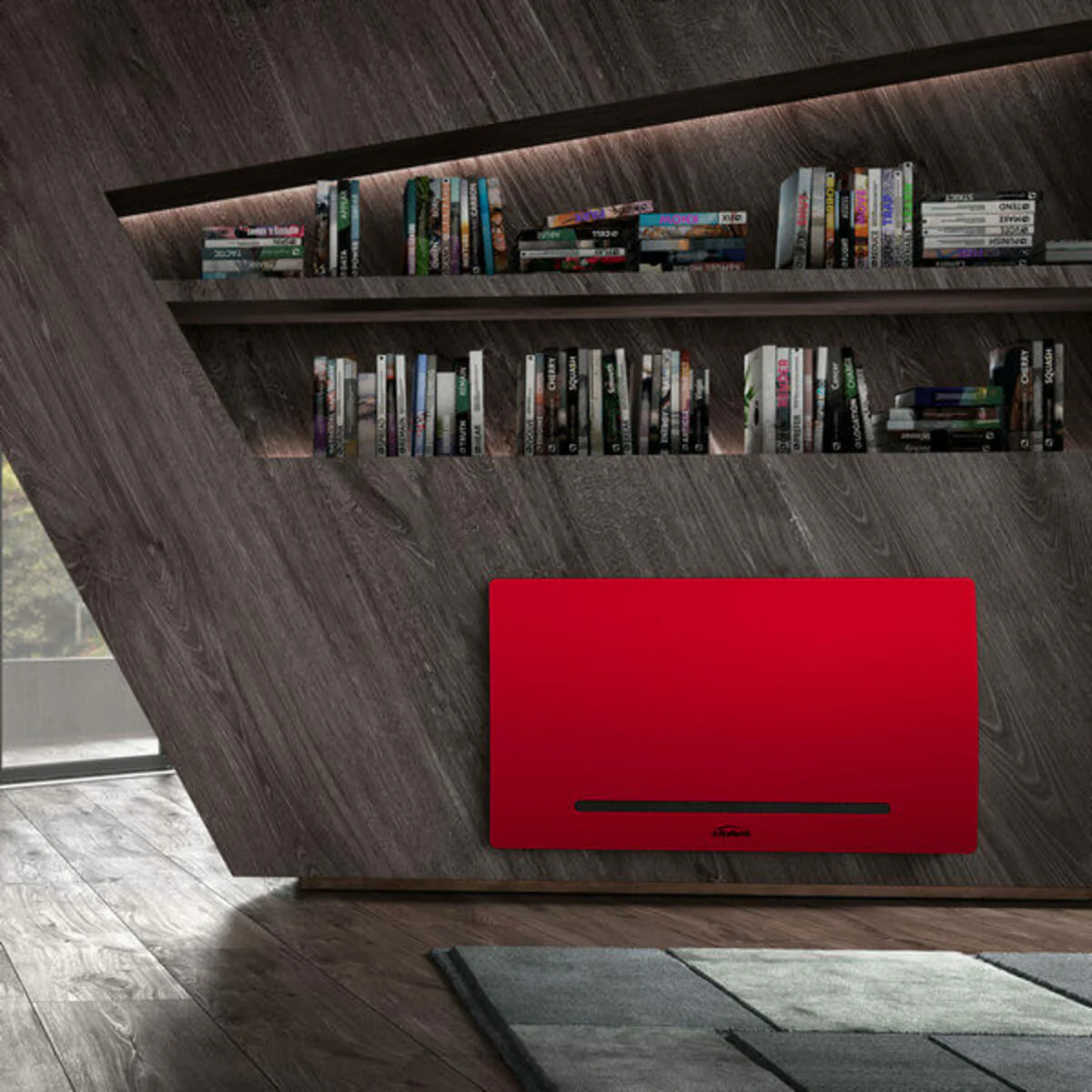 Galletti ART-U Metallic Skin Red 30 fan coil 2.65 - 2.44 kW red - Image 2