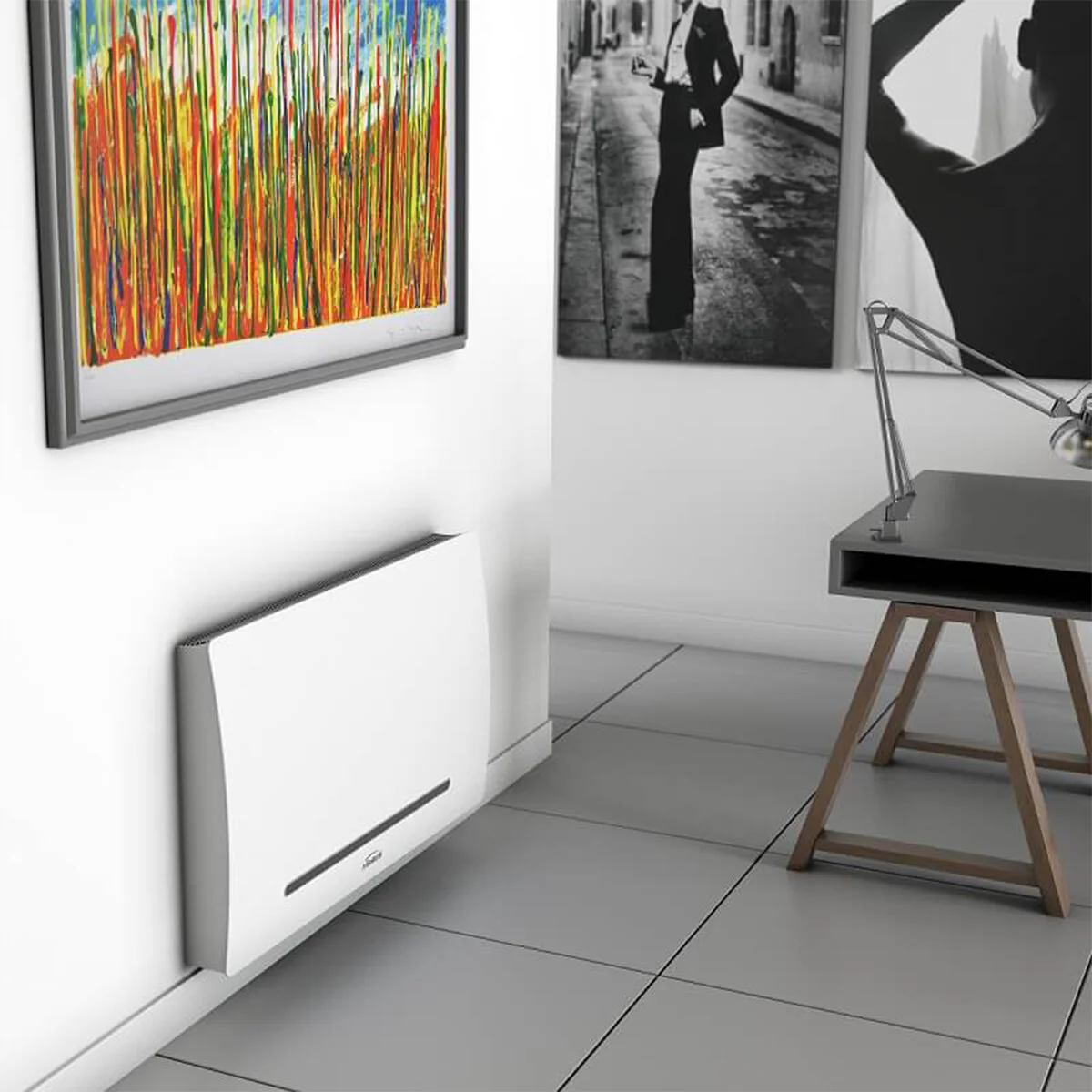 Galletti ART-U Metallic Skin White 30 fan coil 2.65 - 2.44 kW white - Image 3