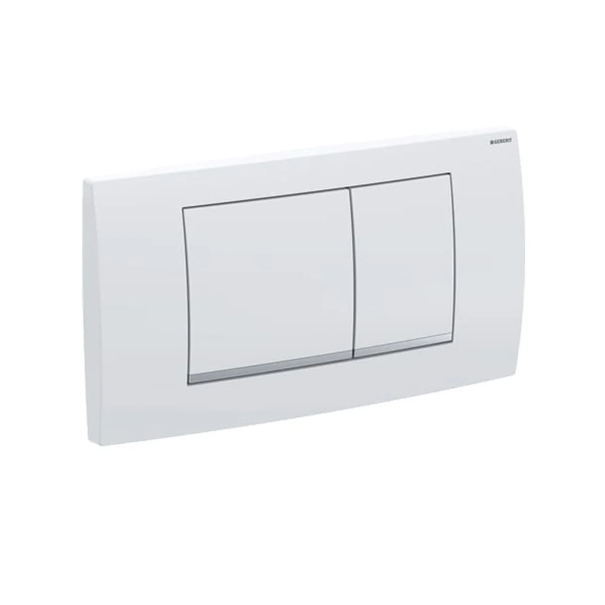 Geberit Twinline 30 white plate for two-quantity rinsing - Image 2
