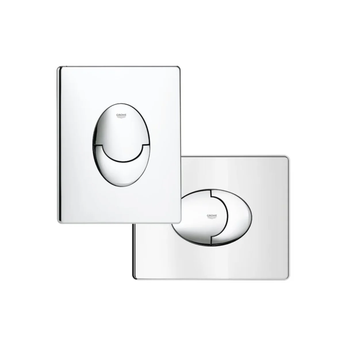Grohe Skate Air Flush Plate – Chrome - Image 2