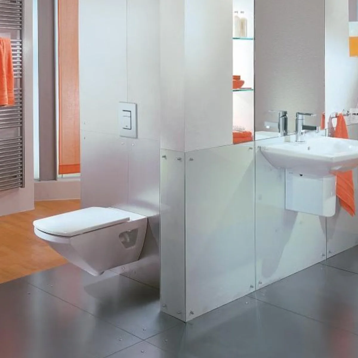 Grohe Skate Cosmopolitan Chrome WC Plate - Image 4