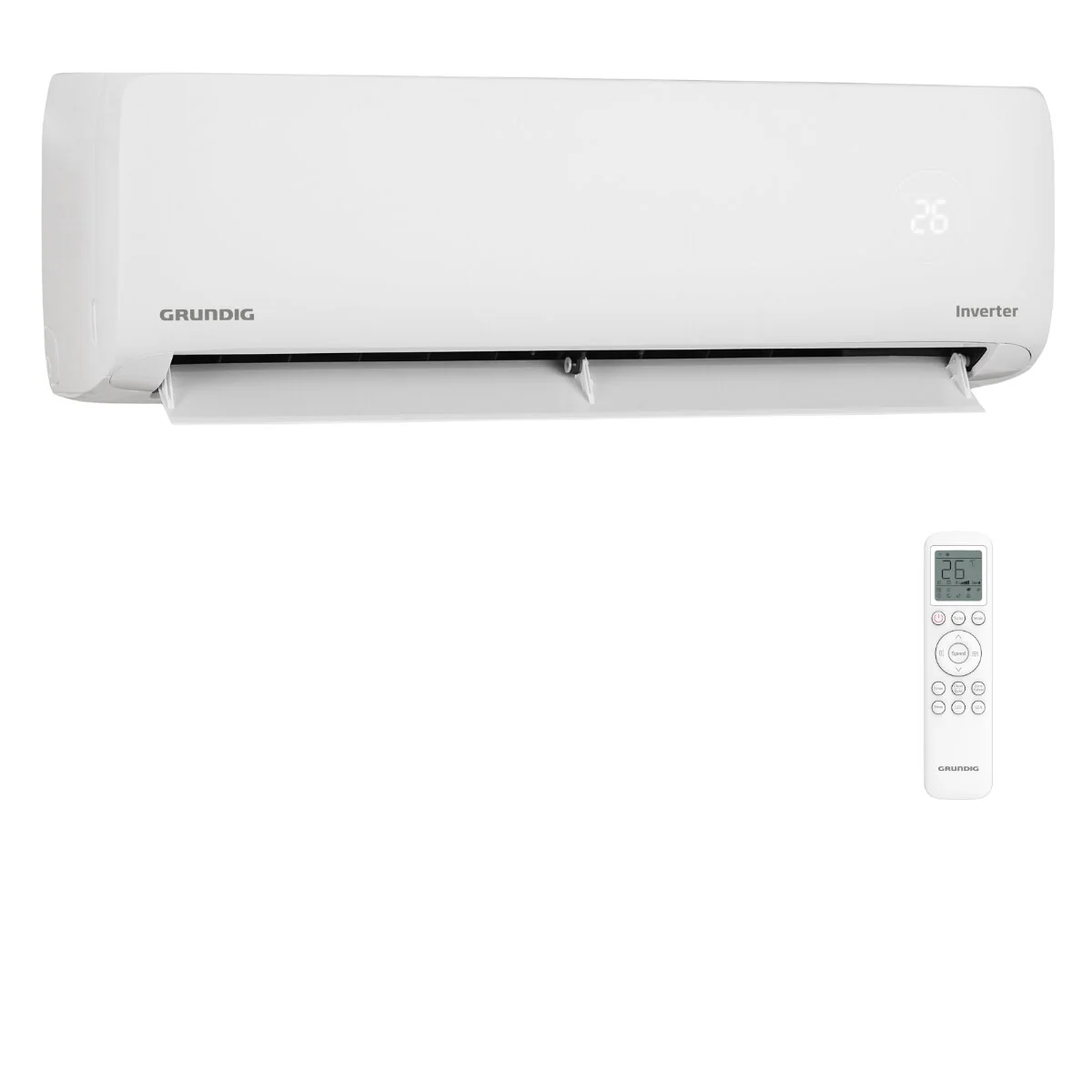 Grundig PROLOGUE MULTI GR-7 trial split air conditioner 9000+9000+12000 BTU R32 Inverter WiFi A++ External unit 7 kW - Image 4
