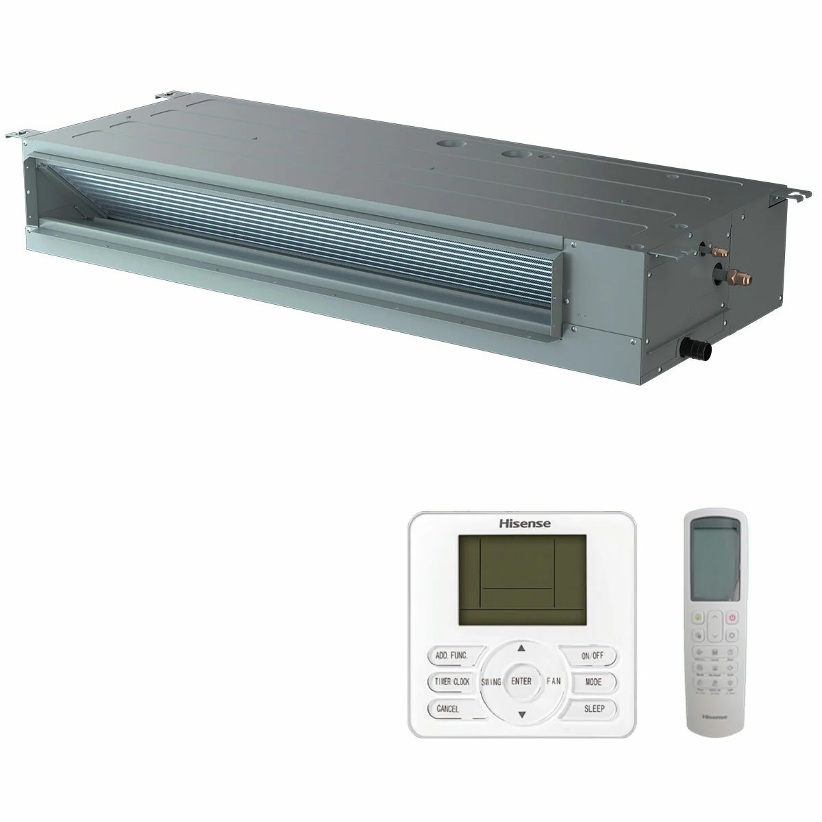 Hisense Ducted Air Conditioner ADT dual split 12000+18000 BTU inverter A++ outdoor unit 5.5 kW - Image 2