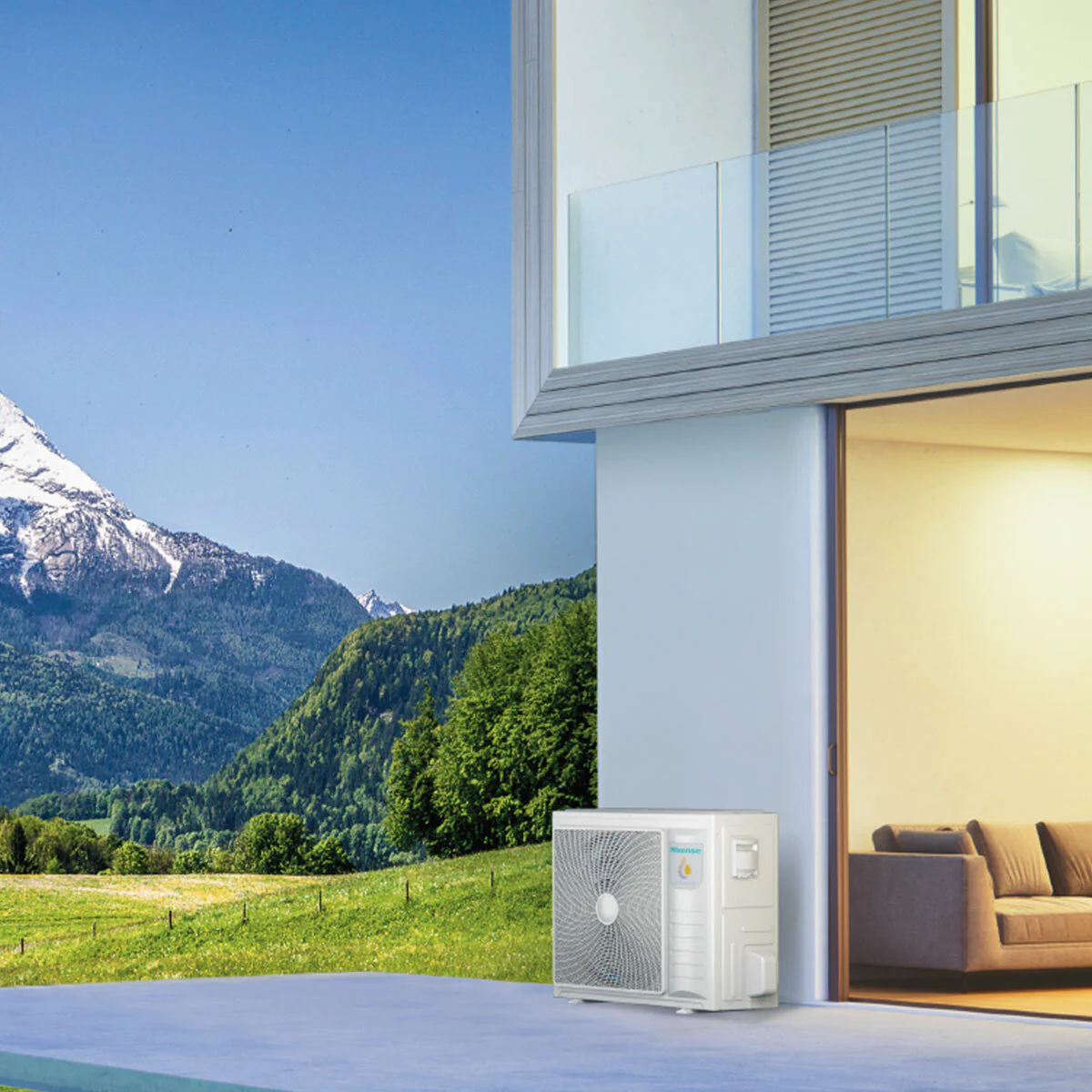 Hisense Hi-Therma 8 kW air-water heat pump single-phase R32 A++ - Image 4