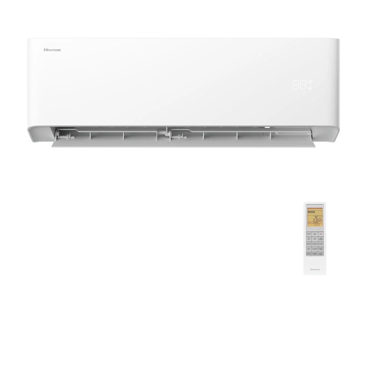 Hisense Uni HB Quad Split Air Conditioner 7000+9000+9000+24000 BTU Inverter A++ Wi-Fi Outdoor Unit 10 kW - Image 9