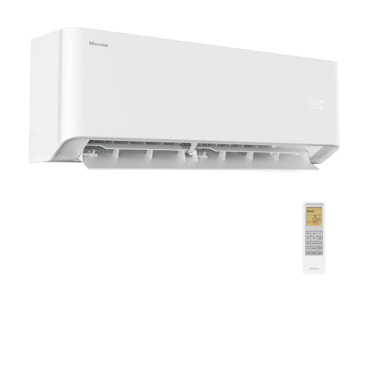 Hisense Uni HB trial split air conditioner 12000+12000+12000 BTU inverter A++ wifi external unit 7 kW - Image 4