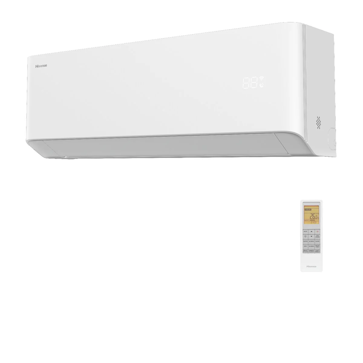 Hisense Uni HB trial split air conditioner 9000+18000+24000 BTU inverter A++ wifi outdoor unit 10 kW - Image 8
