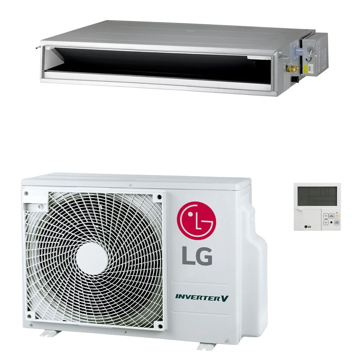 LG Ducted Air Conditioner CL Compact 24000 BTU R32 Inverter A+/A+ - LOW HEAD