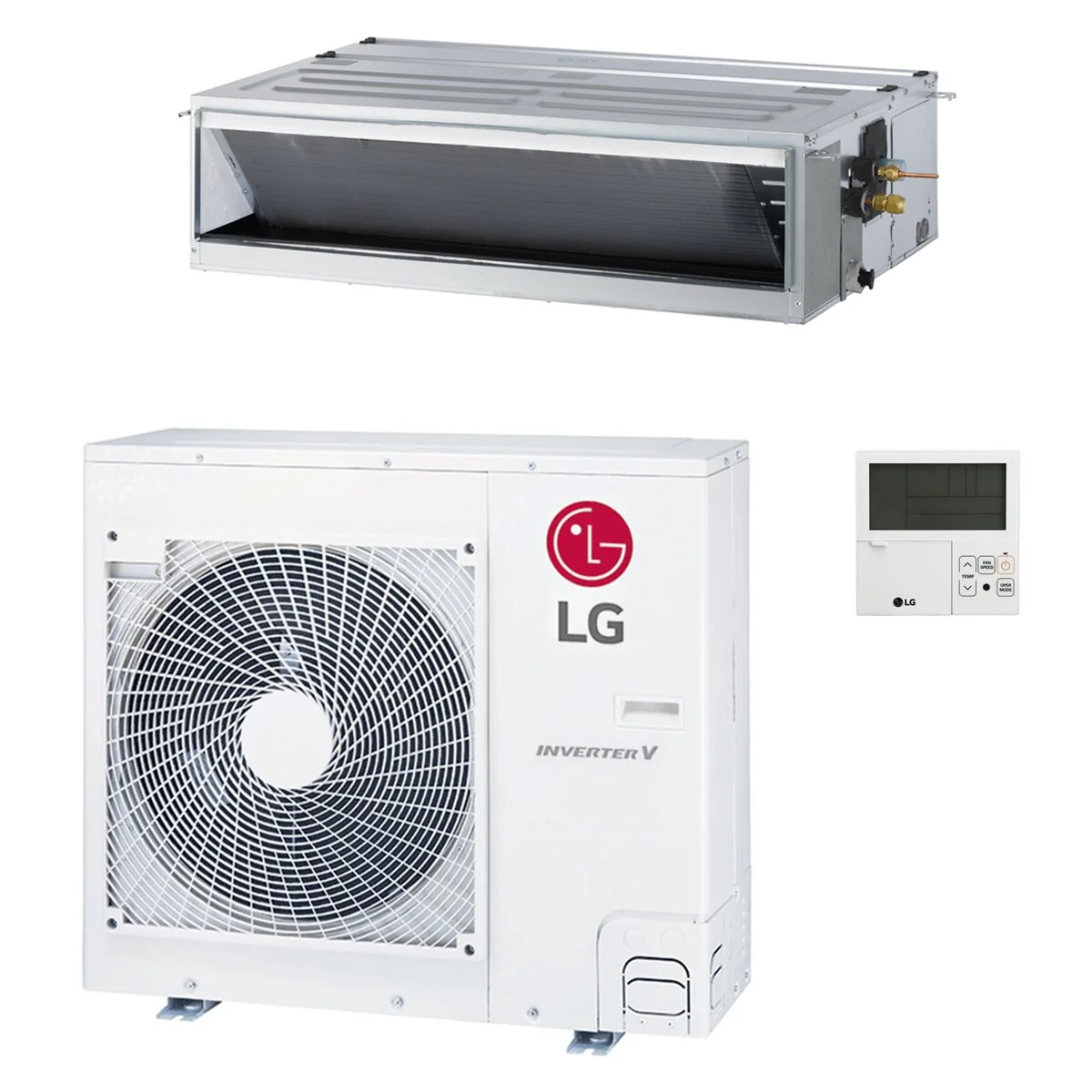LG Ducted Air Conditioner UM Compact 36000 BTU R32 Inverter A+/A+ - HIGH HEAD