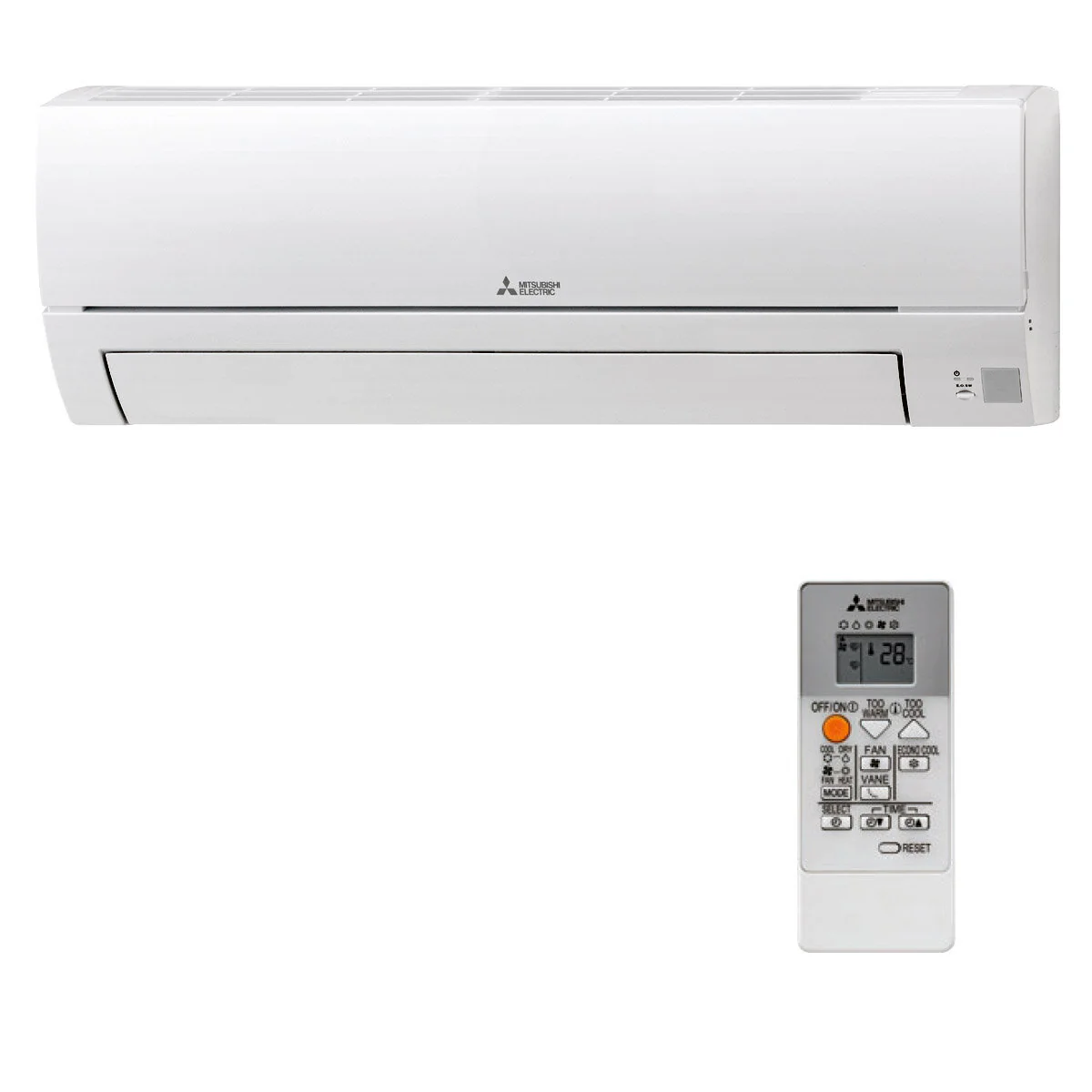 Mitsubishi Electric MSZ-HR trial split air conditioner 9000 + 9000 + 9000 BTU external A ++ inverter 5.0 kW - Image 3
