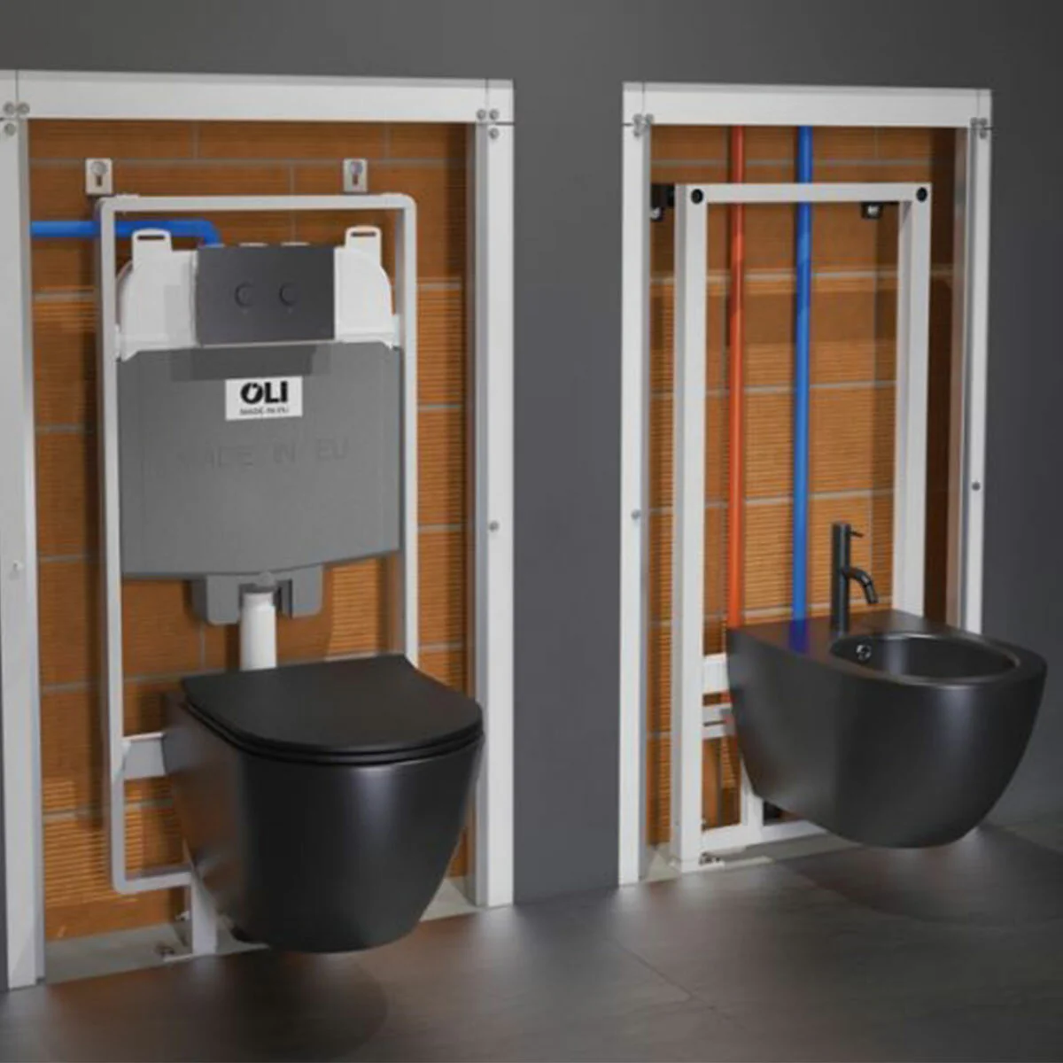 OLI OLI74 PLUS S80 SANITARBLOCK built-in flush cistern for wall-hung sanitary ware - Image 2