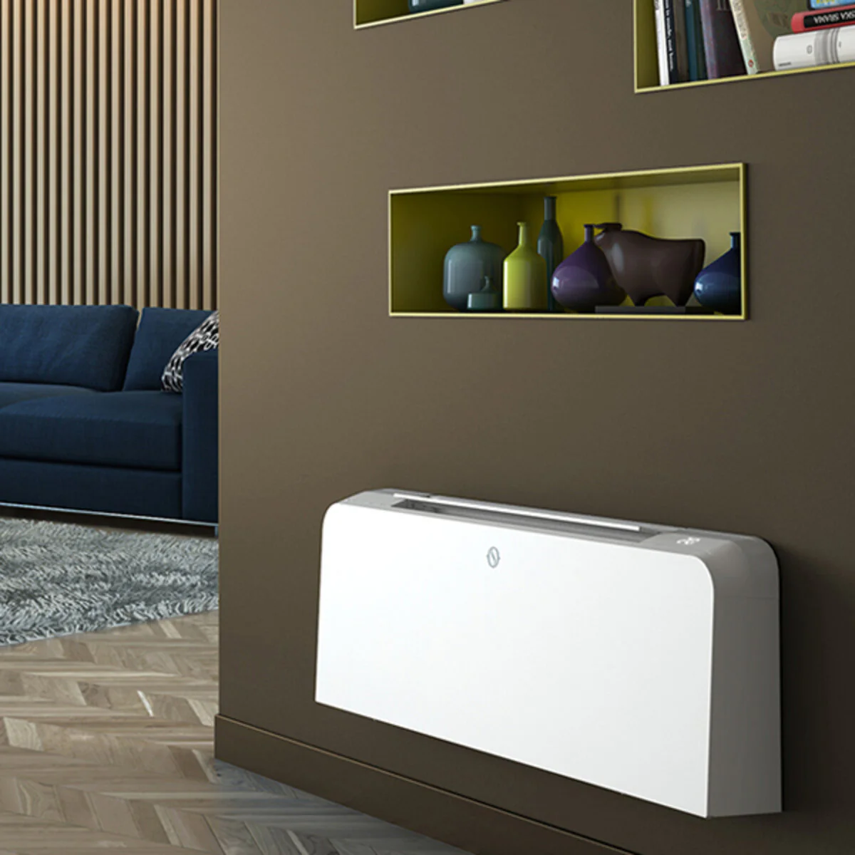 Olimpia Splendid BI2 WALL SLW inverter fan coil 800 dc kW 2.85 - 1.82 + tr command and remote control - Image 3