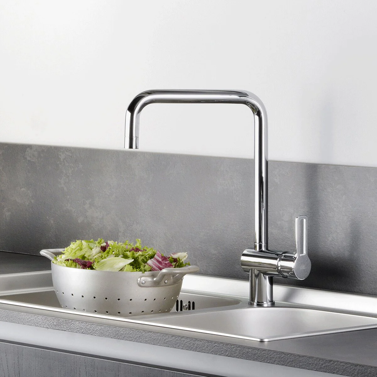 Paffoni RINGO RIN 980 sink mixer with 2-fold hose spout - Image 2