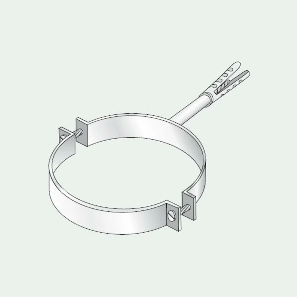 Pipe collar ø 60 mm