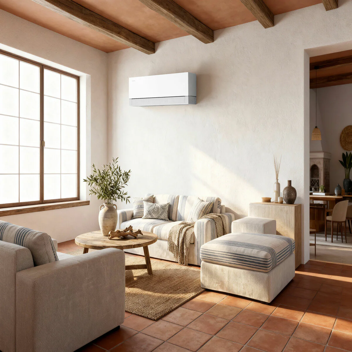 Samsung WindFree Première Plus Air Conditioner 9000 BTU R32 Inverter AI WiFi A+++/A+++ - Essential White - Image 2