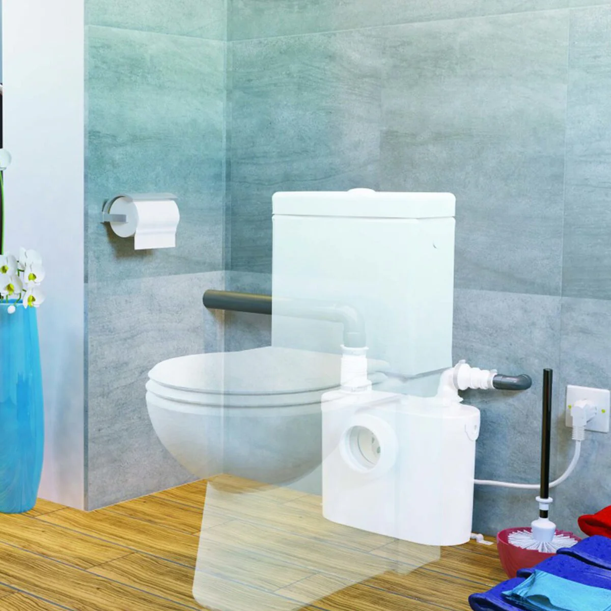 SFA Sanitop UP WC macerator for toilet and sink - Image 3