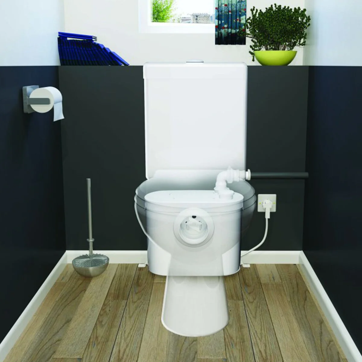 SFA Sanitrit UP WC macerator for toilet - Image 3