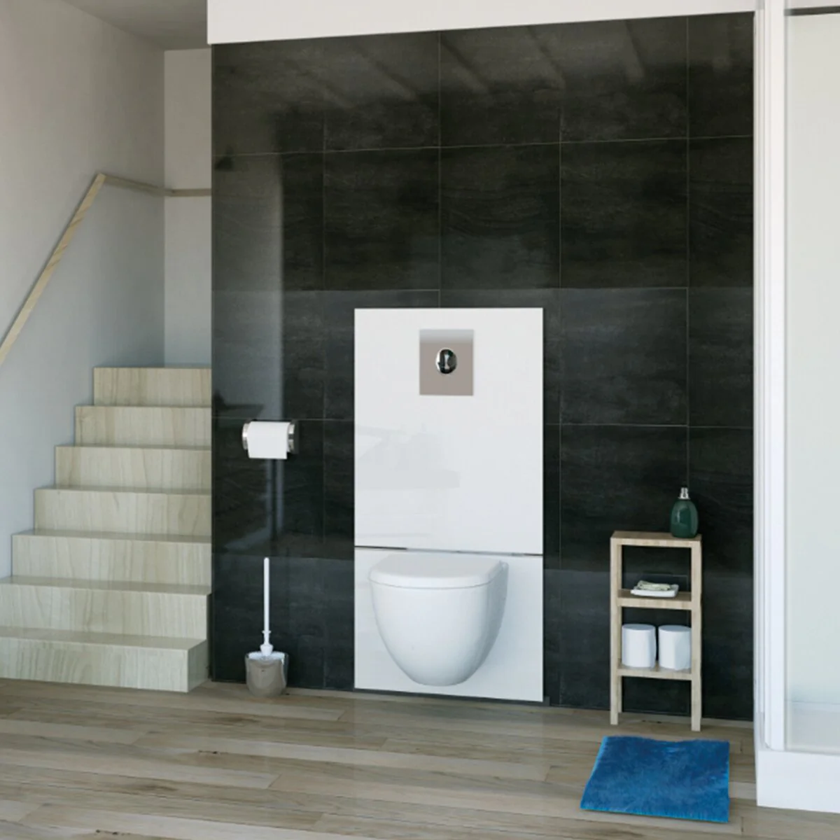 SFA Saniwall Pro UP Tileable WC macerator - with built-in frame for suspended WC and complete bathroom - Image 2