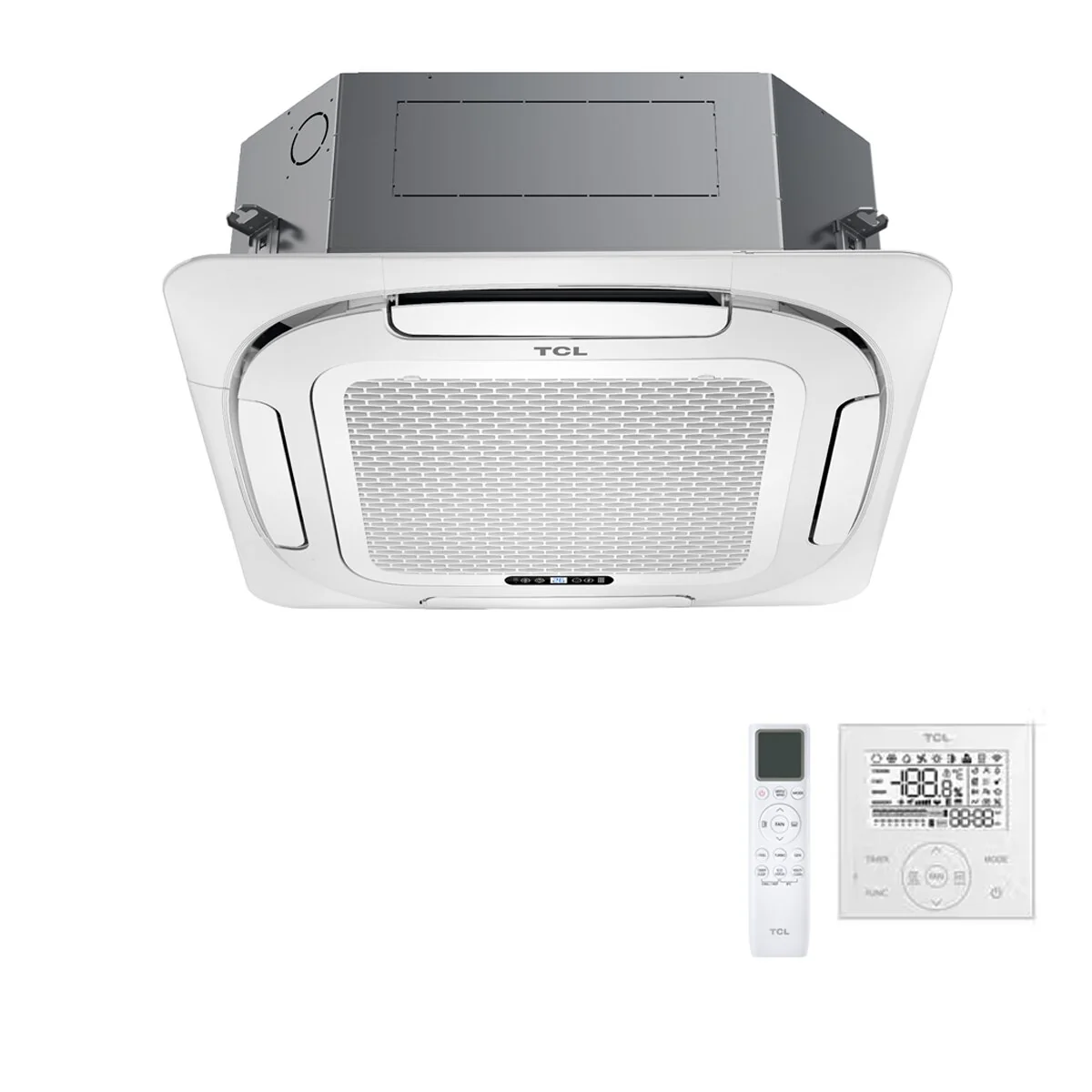 TCL Cassette 4-way Air Conditioner S Series Standard 36000 BTU R32 Inverter WiFi A++/A+ - Image 3