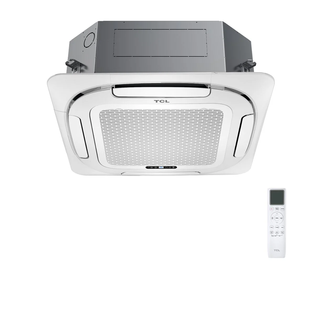 TCL Cassette 4-way air conditioner S Series trial split 12000+12000+18000 BTU inverter A++ wifi external unit 9.4 kW - Image 5