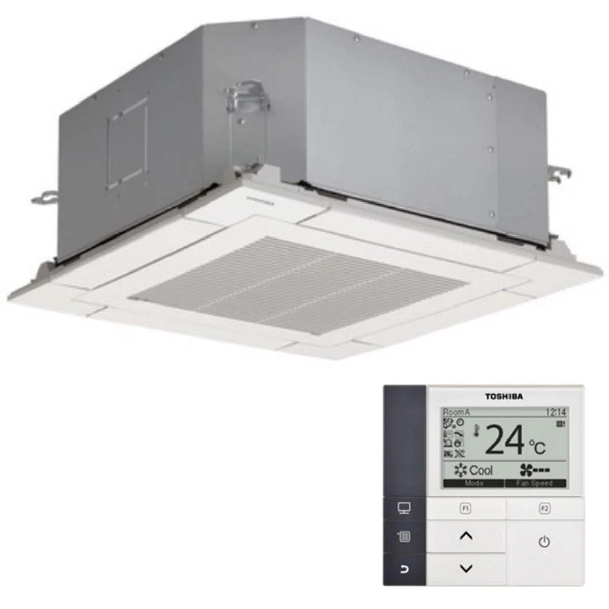 Toshiba Compact cassette U2 4-way trial split air conditioner 9000+9000+9000 BTU inverter A+++ external unit 5.2 kW - Image 2