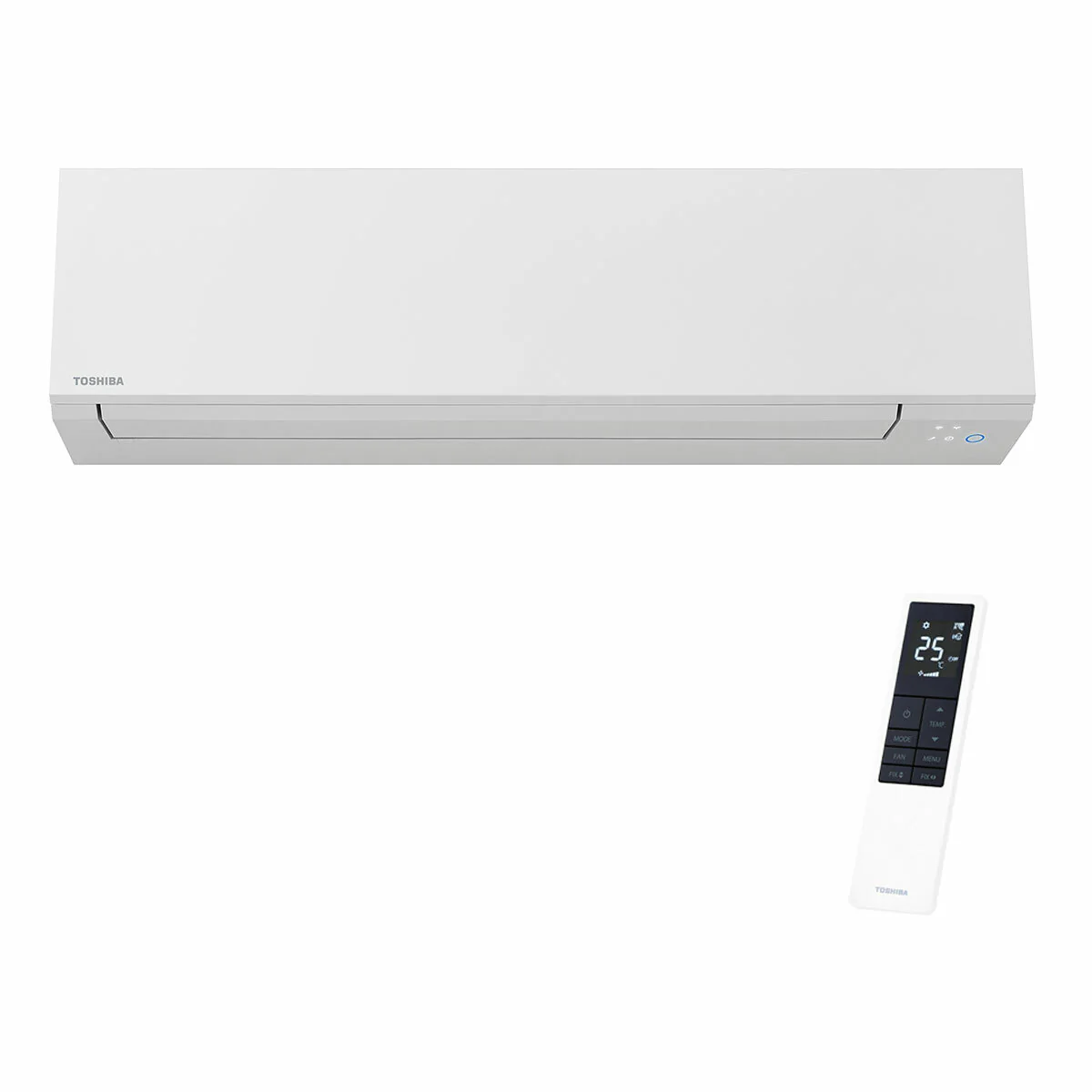 Toshiba SHORAI Edge White dual split air conditioner 12000+18000 BTU inverter A+++ wifi external unit 8 kW - Image 3