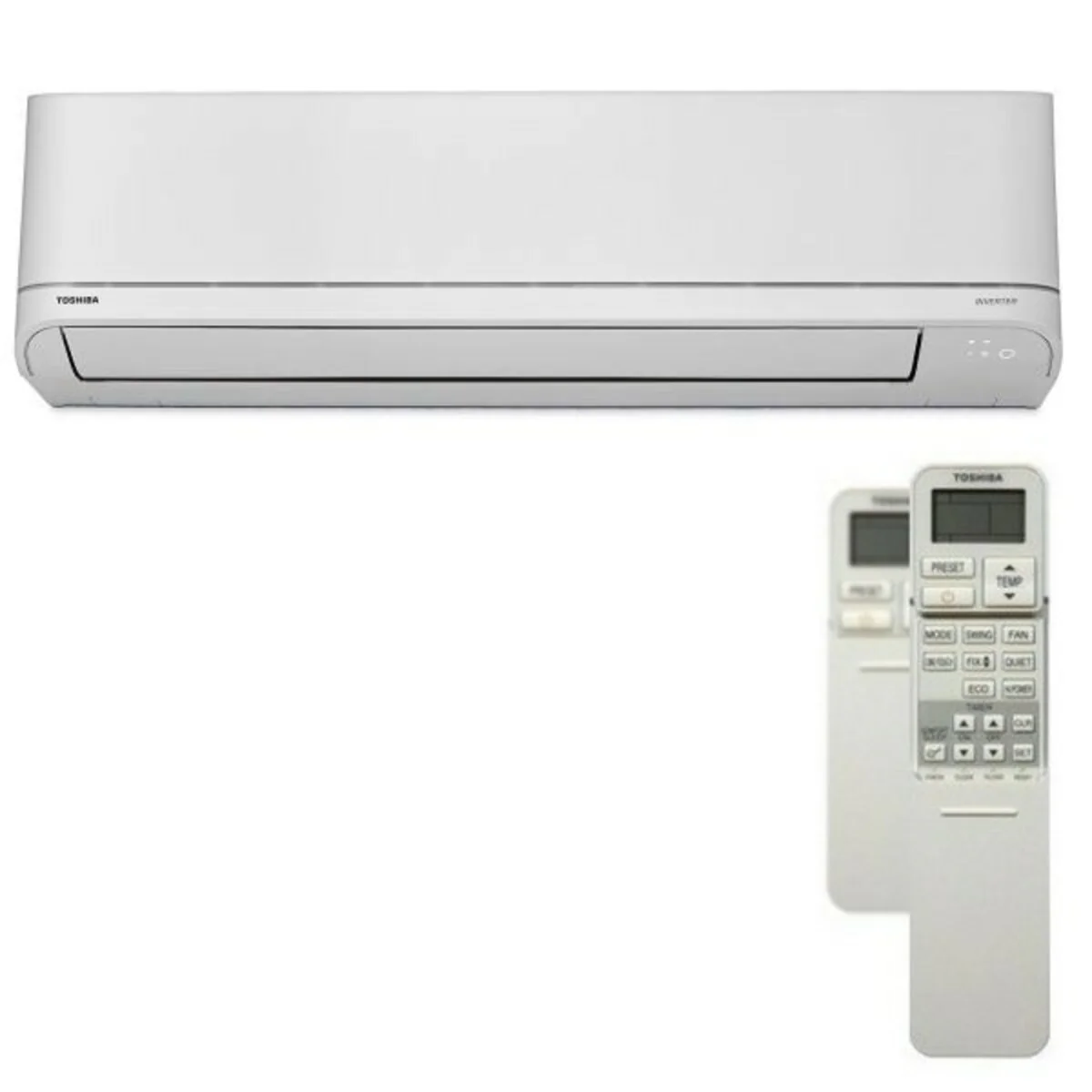 Toshiba Shorai R32 dual split air conditioner 5000 + 5000 BTU inverter A++ external unit 4.0 kW - Image 2