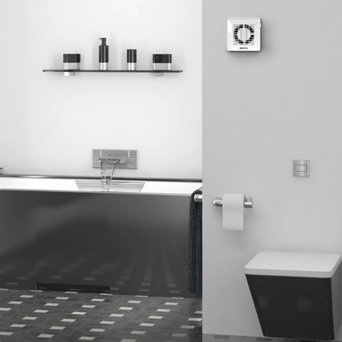 Vortice M 100/4" wall-mounted extractor - Image 4