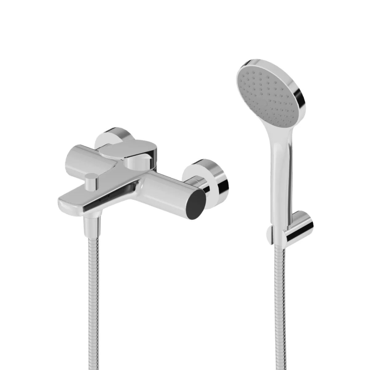 Zucchetti NIKKO ZKK490 bath-shower mixer – Chrome finish - Image 2